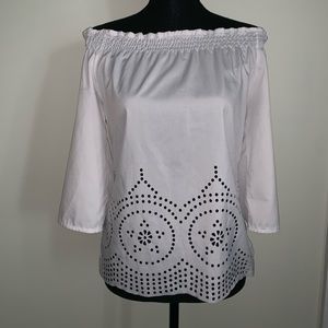 Off the shoulder shirt